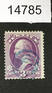 MOMEN: US STAMPS # O27 USED $35 LOT #14785