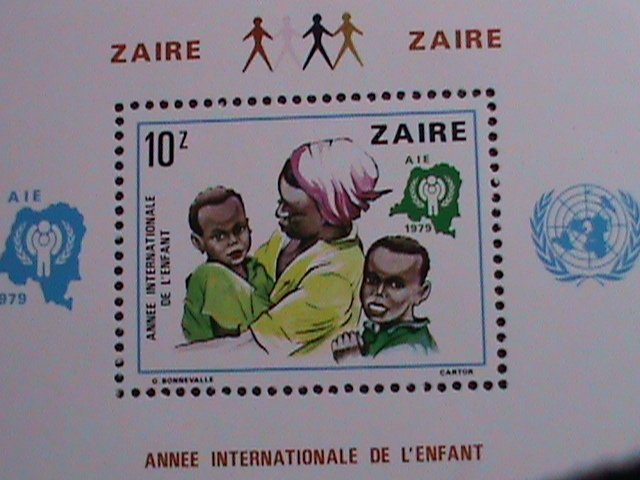 ZAIRE-1979- SC#927 INTRNATIONAL YEAR OF THE CHILD MNH-RARE S/S-VERY FINE