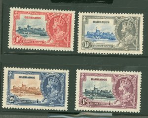 Barbados #186-189 Unused Single (Complete Set)