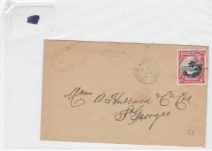 grenada 1944 stamps cover Ref 8441