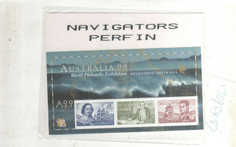 Australian Stamps Mint 1999 Navigators IPO Pack with 2 Minisheets   