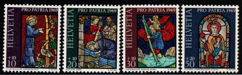 Switzerland # B382 - B385 MNH VF 