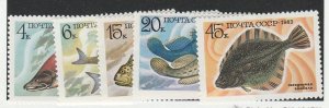RUSSIA #5164-8 MINT NEVER HINGED COMPLETE