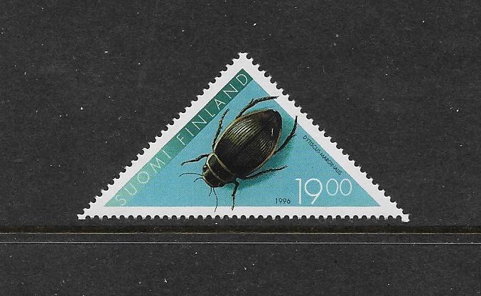 INSECTS - FINLAND #1009 BEETLE  MNH