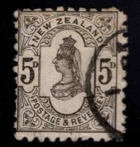 New Zealand Scott 69 Used 1891-1895 Victoria wmk 62,