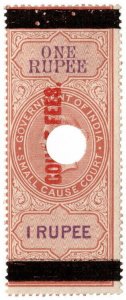 (I.B) India Revenue : Court Fees 1R (1868)