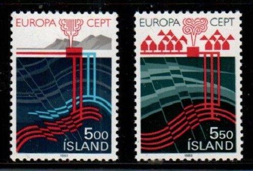 Iceland Scott 573-4 Mint NH (Catalog Value $29.50) EUROPA