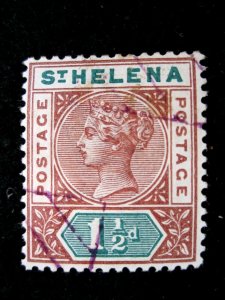 ST HELENA - SCOTT# 42 - USED - CAT VAL. $15.00