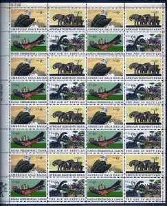 PCBstamps   US #1387/1390 Sheet $1.92(32x6c)Natural History, MNH, (1)