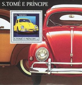 SAO TOME E PRINCIPE 2003 SHEET VOLKSWAGEN CARS st3138