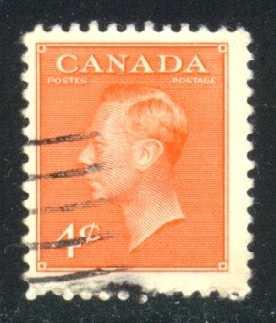 Canada # 306 King George VI, used