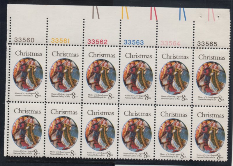 Scott # 1471  unused OG MNH PB  of 12