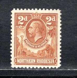 NORTHERN RHODESIA SC# 4  FVF/MOG