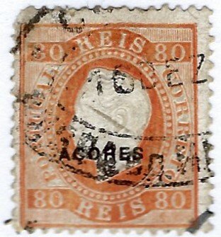 Portuguese Azores SC#27 Used perf faults SCV$50.00...Worth a close look!