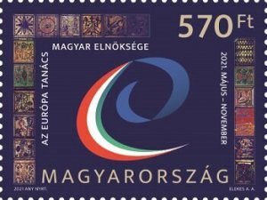 Hungary 2021 MNH Stamp Hungarian Presidency Of The Council Of Europe