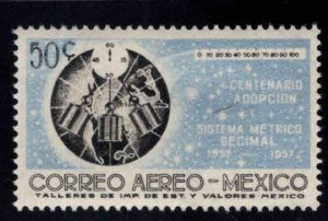 MEXICO Scott C241 MNH** Airmail stamp commemorating the metric system