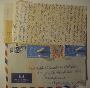 THAILAND HOTEL LETTER 1965 TO US IN ENGLISH