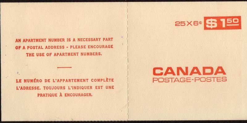 Booklet  BK60 - #459a - MNH