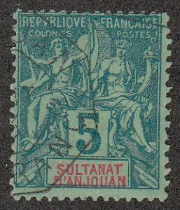 Anjoun Navigation & Comm. (Scott #4) Used