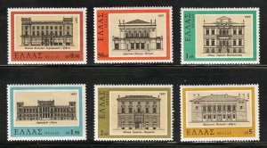 Greece - Neo-Hellenic Architecture - # 1220 - 1225 - M/NH - Set of 6