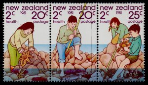 New Zealand B111b MNH Children, Marine Life