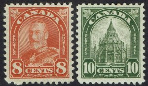 CANADA 1930 KGV AND BUILDING 8C AND 10C  