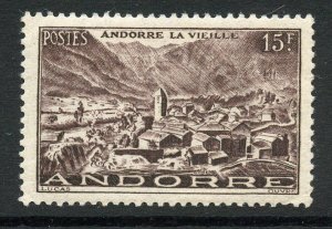 Andorra,  French # 121, Mint Hinge