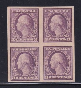 483 Block of 4 VF-XF original gum never hinged nice color cv $ 100 ! see pic !