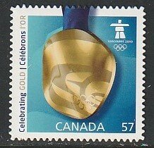 2010 Canada - Sc 2372i - MNH VF - 1 single - Canada Strikes Gold