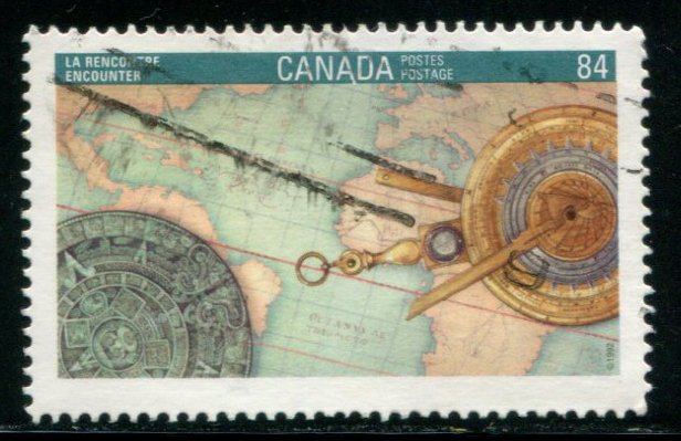 1407 Canada 84c City of Montreal Anniv, used