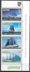1997	Bosnia Herzegovina 87-90	Ships with sails	4,00 €