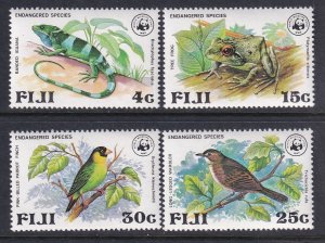 Fiji 397-400 Birds MNH VF