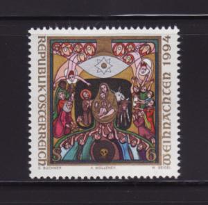 Austria 1666 Set MNH Christmas