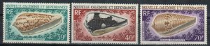 New Caledonia Stamp C58-C60  - Sea shells