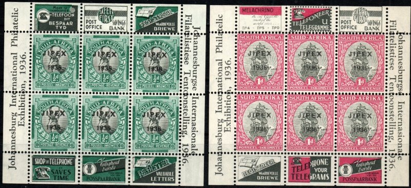 South Africa #72-3 F-VF Unused CV $8.75 (X7473)