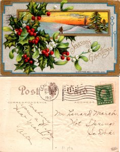 United States, South Dakota, U.S. Flag's, Picture Postcards