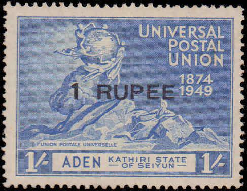 1949 Aden #32-35, Complete Set(4), Never Hinged