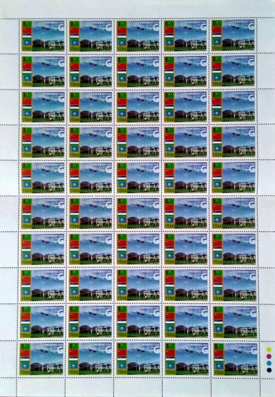 Big Collection Rare Original Postage Stamps of Turkmenistan FULL SET - 23 pcs
