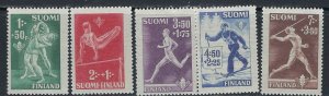 Finland B69-73 MH 1945 set (ak5600)