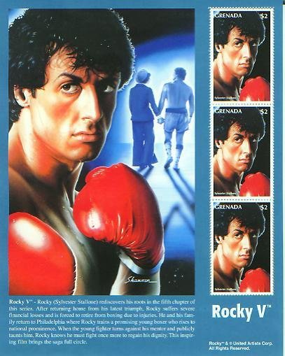 Sylvester Stallone, Rocky V,  S/S 3, GREN2604
