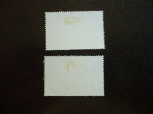 Stamps - Barbados - Scott# 773,775 - Used Part Set of 2 Stamps