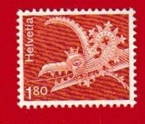 SWITZERLAND SCOTT#575 1974 1.80f GARGOYLE - MNH