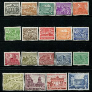 German Occupation - Berlin #9N42-9N60 Mint Set