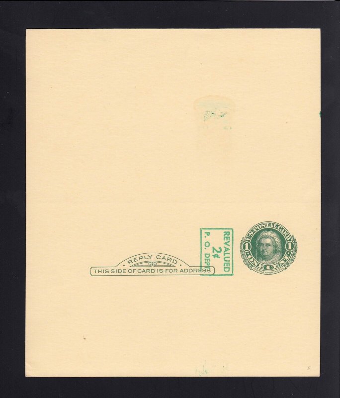 UY14a UNFOLDED Message/Reply - Multiple/Misplaced SURCHARGES FRONT & BACK #1