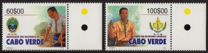 Thematic stamps CAPE VERDE 2003 SCOUTING 902/3 mint