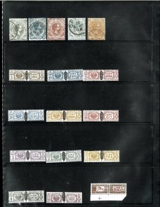 Italy M & U Collection in Vario Stock Sheets 1863-1957. Cat.2031.45