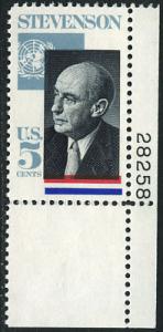 US 1275 MNH  - Adlai Stevenson