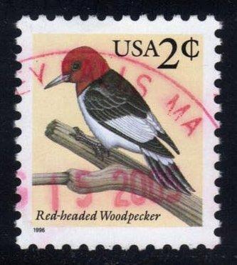 US #3032 Red-Headed Woodpecker, used (0.25)