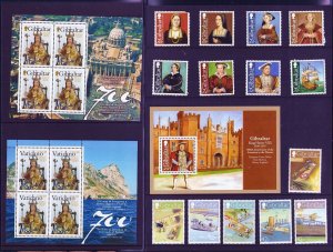 Gibraltar  Stamps From the Official 2009 Year Book MNH