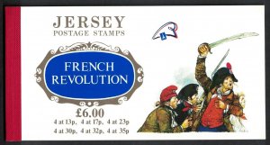 Jersey the French Revolution Booklet 1989 SG#SB41